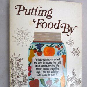 Putting Foods By Hertzberg book canning cooking preserving pickling recipes